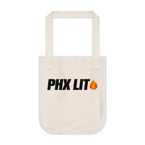 PHX Lit Organic Canvas Tote Bag (Phoenix)