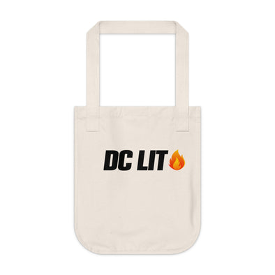 DC Lit Organic Canvas Tote Bag (Washington DC)