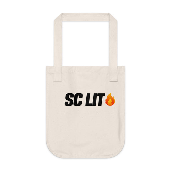 SC Lit Organic Canvas Tote Bag (Santa Cruz)