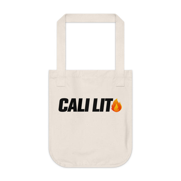 CALI Lit Organic Canvas Tote Bag (California)