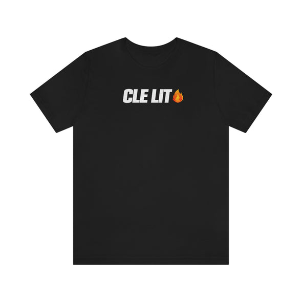 CLE Lit (Cleveland) Black T-Shirt