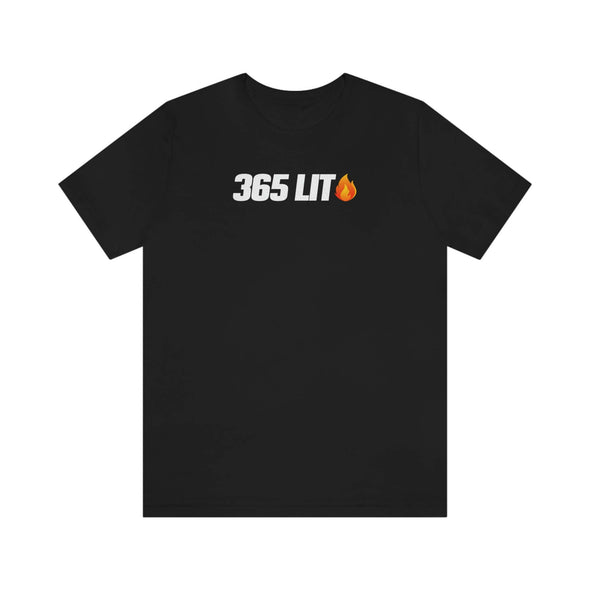 365 Lit Black T-Shirt