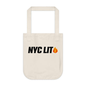 NYC Lit Organic Canvas Tote Bag (New York City)