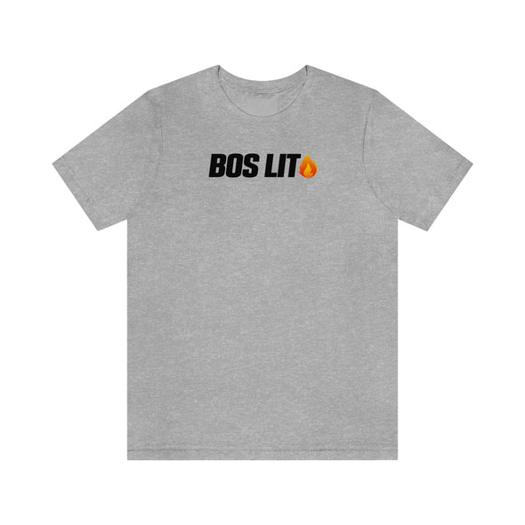 BOS Lit (Boston) Grey T-Shirt