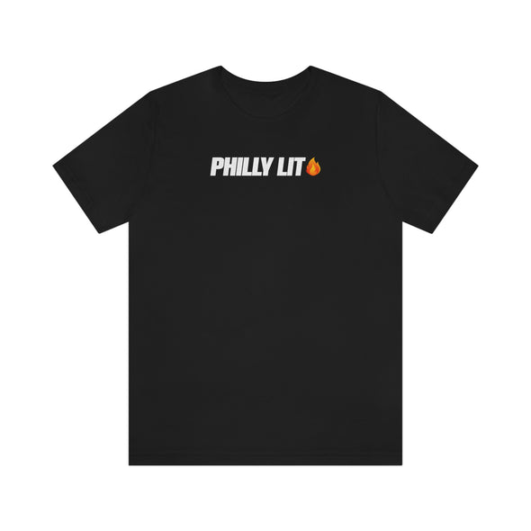 PHILLY Lit (Philadelphia) Black T-Shirt
