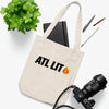 ATL Lit Organic Canvas Tote Bag (Atlanta)