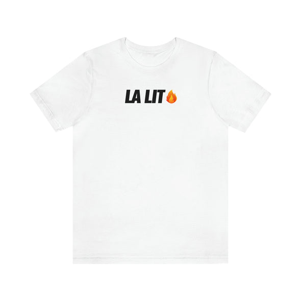 LA Lit (Los Angeles) White T-Shirt