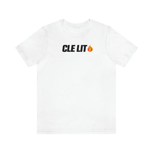 CLE Lit (Cleveland) White T-Shirt